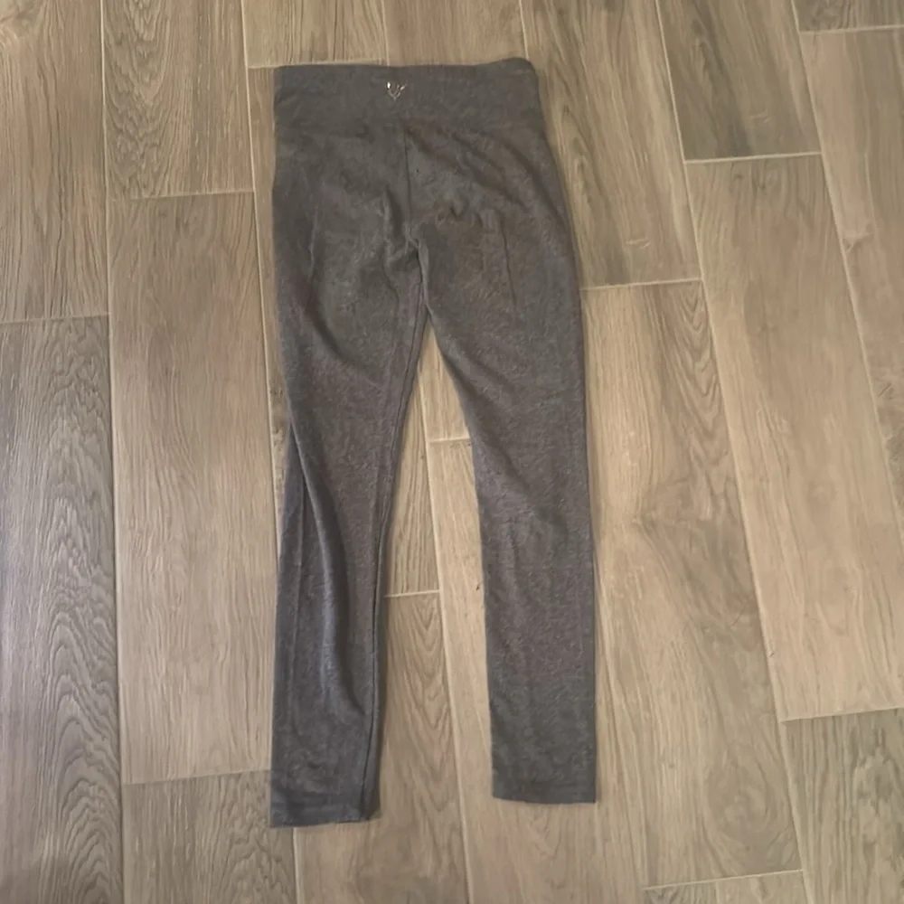 Justice Girls Grey Leggings Size 10